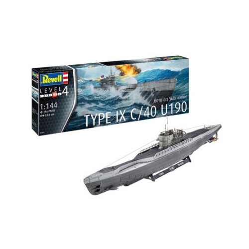Revell maketa german submarine type ix c/40 (u190) ( RV05167 ) Cene