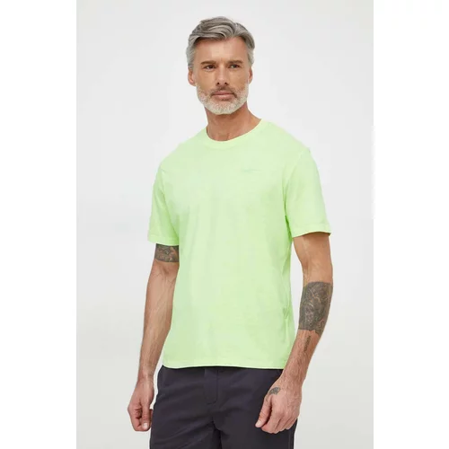 PepeJeans Bombažna kratka majica Jacko moška, zelena barva