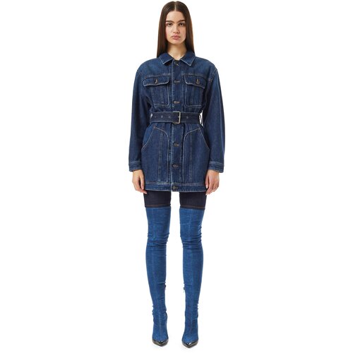 Diesel Jacket - DE-FLAMINIA JACKET blue Cijene