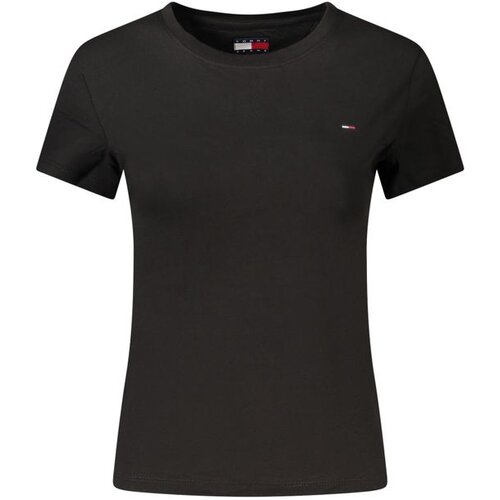 Tommy Jeans ženska majica kratkih rukava crna Cijene