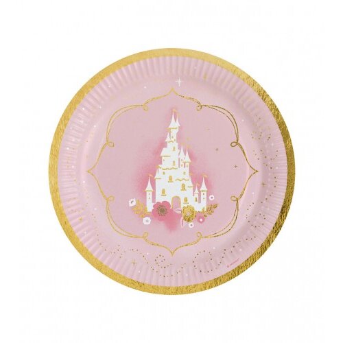 Amscan Tanjir rođendanski 22,8cm PRINCESS 8/1 9906311 Cijene