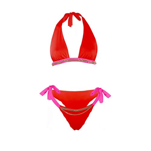 DEVI COLLECTION Ženski dvodelni kupaći kostim Kasia crveni Cene