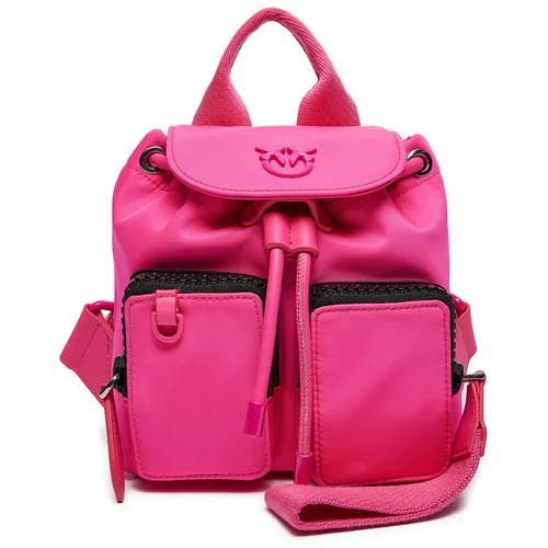 Pinko Nahrbtnik Vagabond Backpack Mini PE 24 PLTT 102742 A1J4 Pink N17B