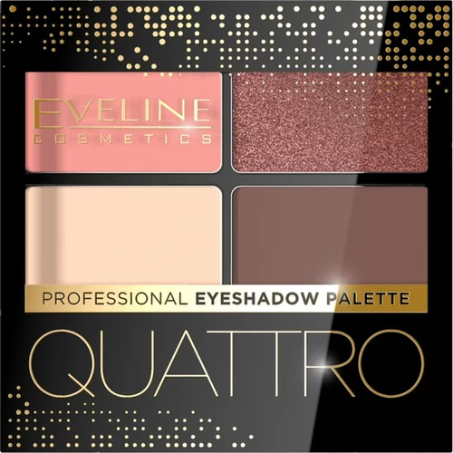 Eveline Cosmetics Quattro paleta sjenila za oči nijansa 06 3,2 g