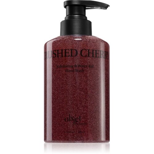 KUNDAL Objet Exfoliating &amp;amp; Waterfull Hand Wash eksfoliacijsko tekoče milo za roke z vonjem Crushed Cherry 380 ml Slike