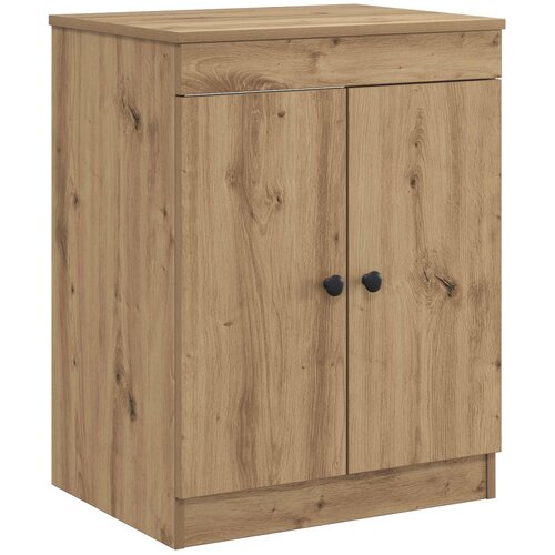 vidaXL Kopalni&scaron;ka omarica Artisan hrast 54 x 41 x 70 cm Inženirski les, (5000246240) Cene