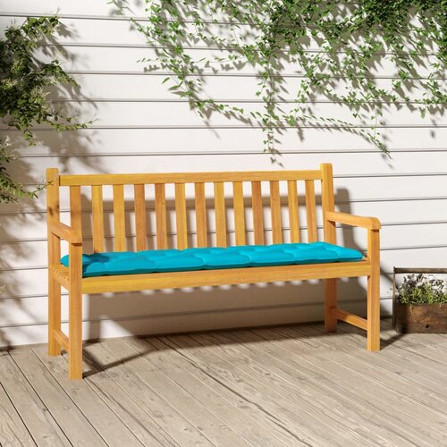 vidaXL Blazina za klop turkizna 180x50x7 cm blago Cene