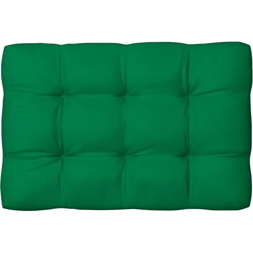  Blazina za kavč iz palet zelena 120x80x10 cm
