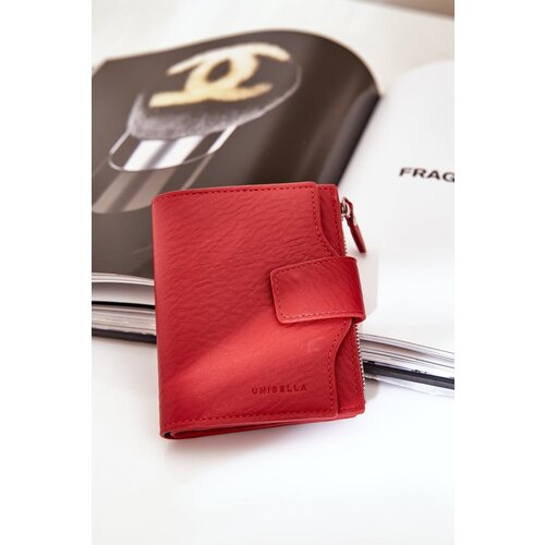 Ladies Eco Leather Wallet Red Jezorea Slike