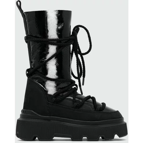 Inuikii Kožne čizme za snijeg Endurance Cozy boja: crna, 75102-144