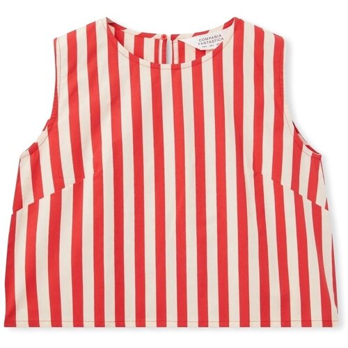 Compania Fantastica Topi & Bluze COMPAÑIA FANTÁSTICA Top 40023 - Stripes Bela Cene