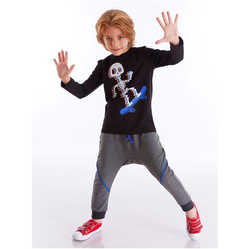 Mushi Boy Colorful Skate T-shirt Trousers Suit Slike