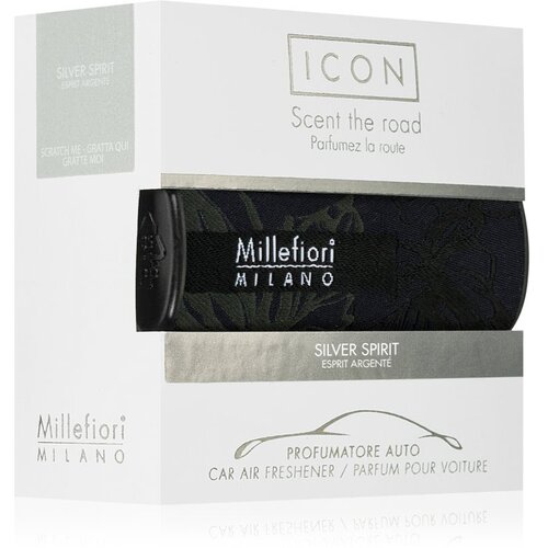 MILLEFIORI Icon Silver Spirit miris za auto 1 kom Slike