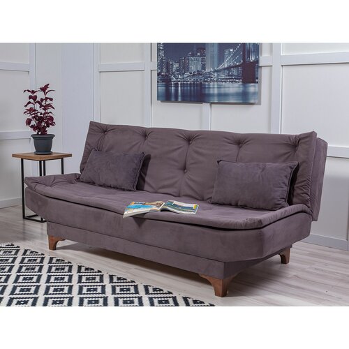 kelebek-anthracite anthracite 3-Seat sofa-bed Slike