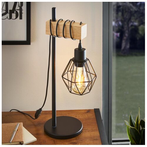 Eglo 44079 - Stona lampa TOWNSHEND 1xE27/60W/230V Cene