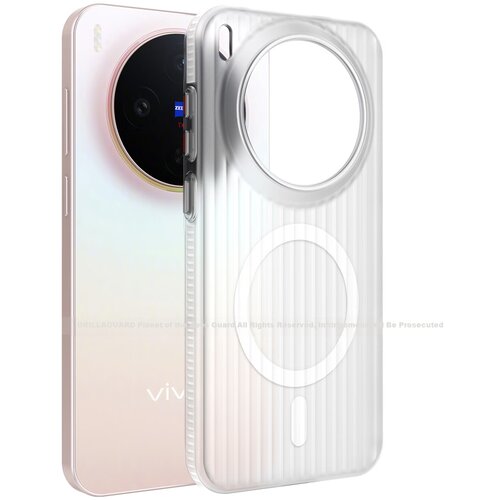  xingqiu maska za mobilni telefon vivo X300, providno-bela Cene