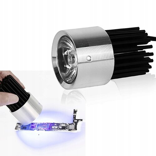 Rosfix UV Lučka Za Utrjevanje Spajkalne Maske &ndash; USB 5V, Vijolična LED, 5,9x3,9 Cm, Kabel 180 Cm, (5000243661) Cene
