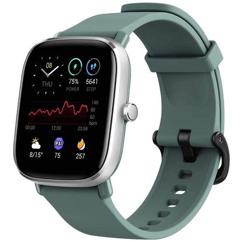 Xiaomi SAT pametni, 1.55&amp;rdquo; AMOLED, vodootporan 5ATM, BT, GPS &amp;ndash; Amazfit GTS 2 mini Green Slike