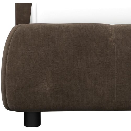 Bessagi Home Oblazinjena Postelja Anton, Rjava, 160x200 Slike