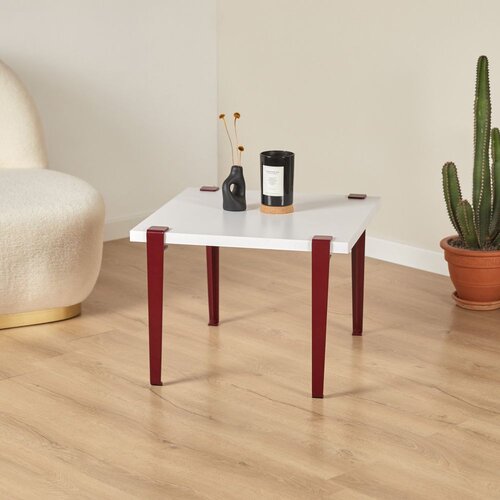 Woody Fashion Halicheron - WhiteBurgundy WhiteBurgundy Coffee Table Cene