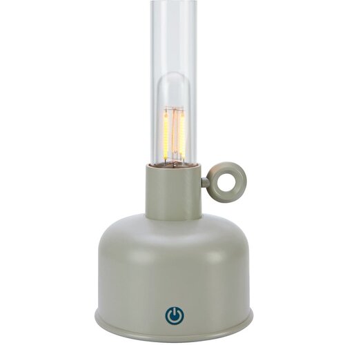 Marksl&amp;ouml;jd Sivo-bež LED namizna svetilka (vi&amp;scaron;ina 22 cm) Astrid &amp;ndash; Slike