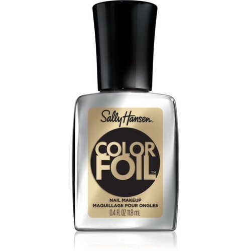 Sally Hansen Color Foil lak za nohte z učinkom ogledala odtenek 140 Gold Standard 11,8 ml Cene