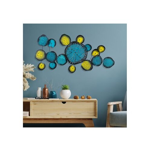 WALLXPERT dekorativni metalni zidni pribor nenuharps multicolor Slike