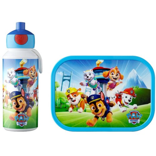 Mepal Otroška posoda za malico s steklenico za vodo Paw patrol pups – Cene
