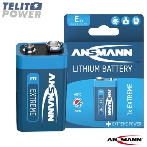 Ansmann Litijum baterija E / 1604C / PP3 9V &ndash; Cene