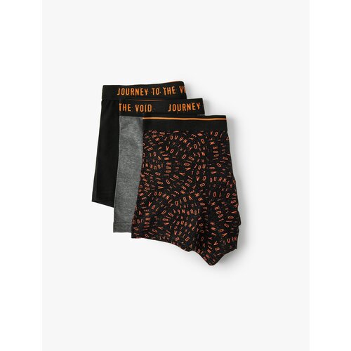 Koton 3-Pack Boxer Set, Motto Printed, Multicolor Slike