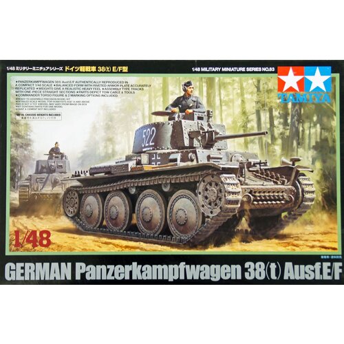 Tamiya Nemški Panzerkampfwagen 38(t) Ausf.E/F, (21312778) Cene