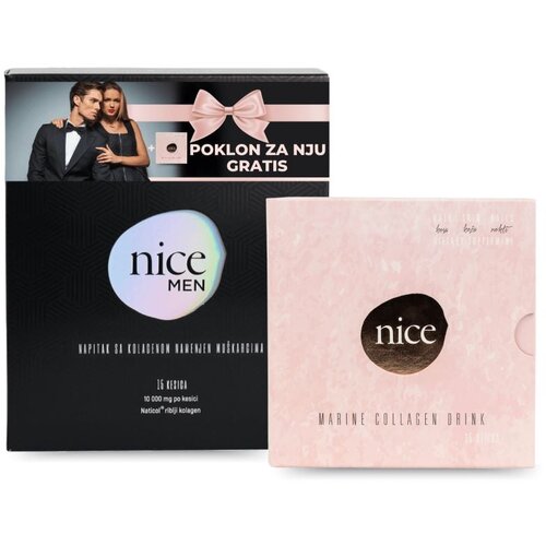 Nice men collagen + marine collagen 15 kesica gratis Cene