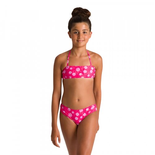 Arena kupaći kostim za devojčice Tropical Summer Jr Bandeau 003087-950 Slike