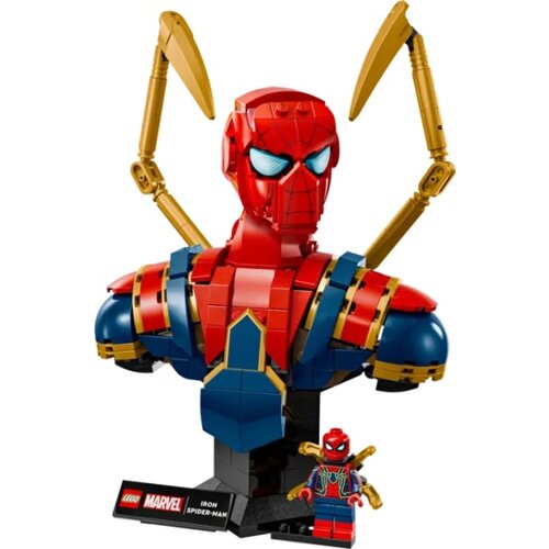 Lego super heroes iron spiderman bust ( LE76326 ) Cene