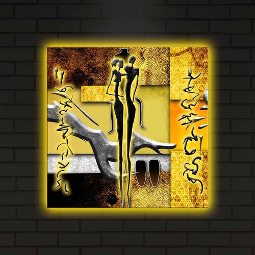 Wallity Slika sa LED osvetljenjem 4040DACT-12, 40x40 cm Cene