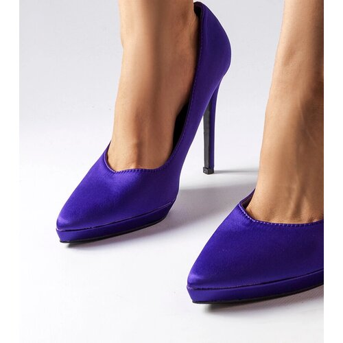 Gemre Silje Purple Satin Pumps Cijene