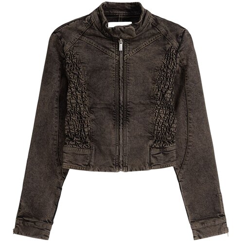 Bershka Prehodna jakna mokka Slike