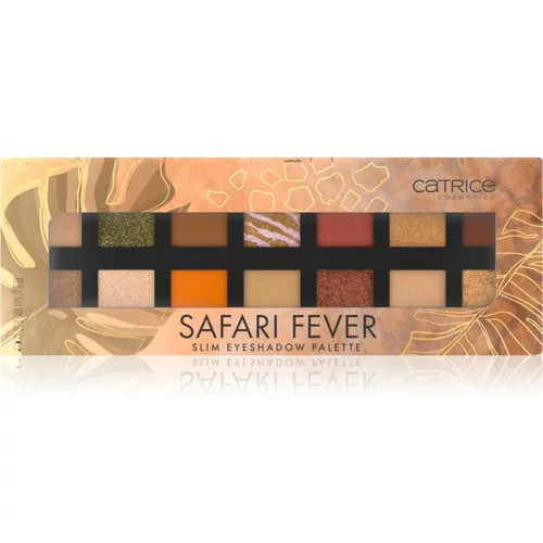 Catrice Safari Fever paleta senčil za oči 10,6 g