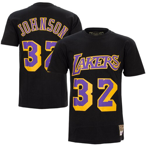 Mitchell And Ness Magic Johnson 32 Los Angeles Lakers Mitchell & Ness HWC majica Cene
