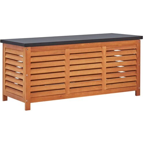  Kutija za pohranu 117x50x55 cm masivno drvo eukaliptusa Slike