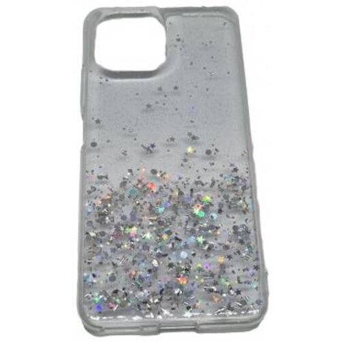 Onasi silikonski ovitek Sparkle za Samsung Galaxy A54, prozorna Slike