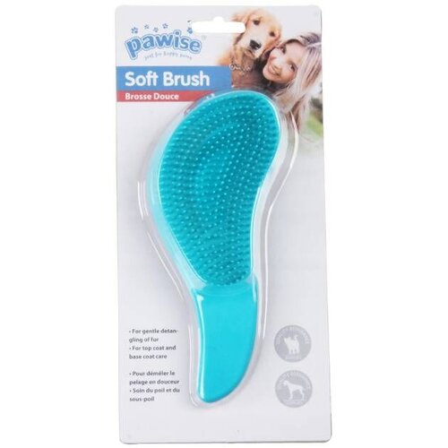 Pawise Gumena četka za pse 19 cm, Plava A2202001 Cene