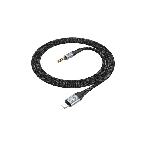 Hoco. AUX kabel UPA26 iz Lightning na 3.5 mm (1m) črn Slike