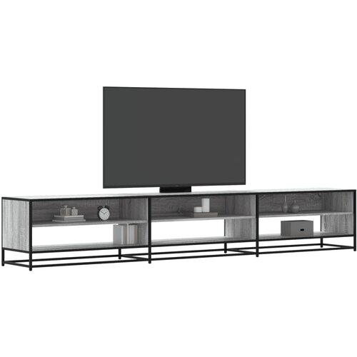 TV ormarić sivi Sonoma 270x40x46 cm izrađeno drvo Cijene