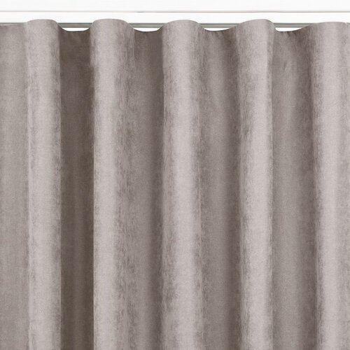  Curtain MILANA color cappuccino style classic transparent wave tape 7 cm chenille 140x270 HOMEDE Cijene