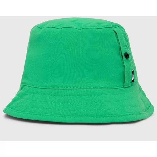 The North Face Dvostranski klobuk zelena barva, NF0A7WGY4GI1