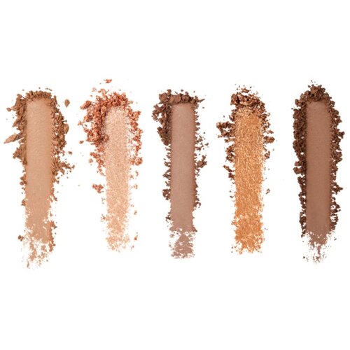 MUA Makeup Academy Professional 5 Shade Palette paleta senčil za oči odtenek Bronzed 3,8 g Slike