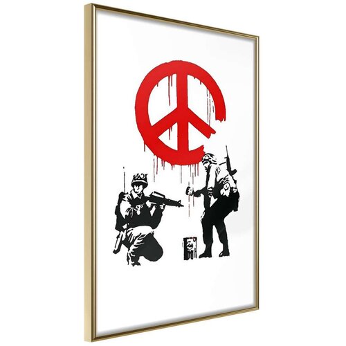 Poster - Banksy: CND Soldiers I 30x45 Slike