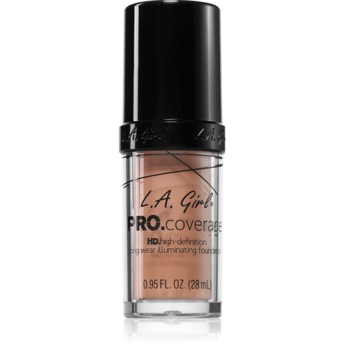 L.A. Girl Cosmetics PRO. Coverage tekoči puder za osvetljevanje odtenek Porcelain 28 ml Cene