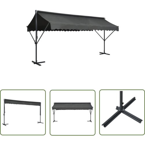  The Living Store Prostostoječa tenda 500x300 cm antracitna - Tenda, (21743056) Cene